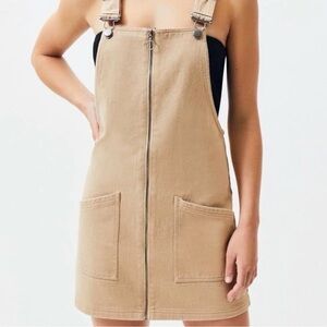 Kendall & Kylie Tan Overall Dress
